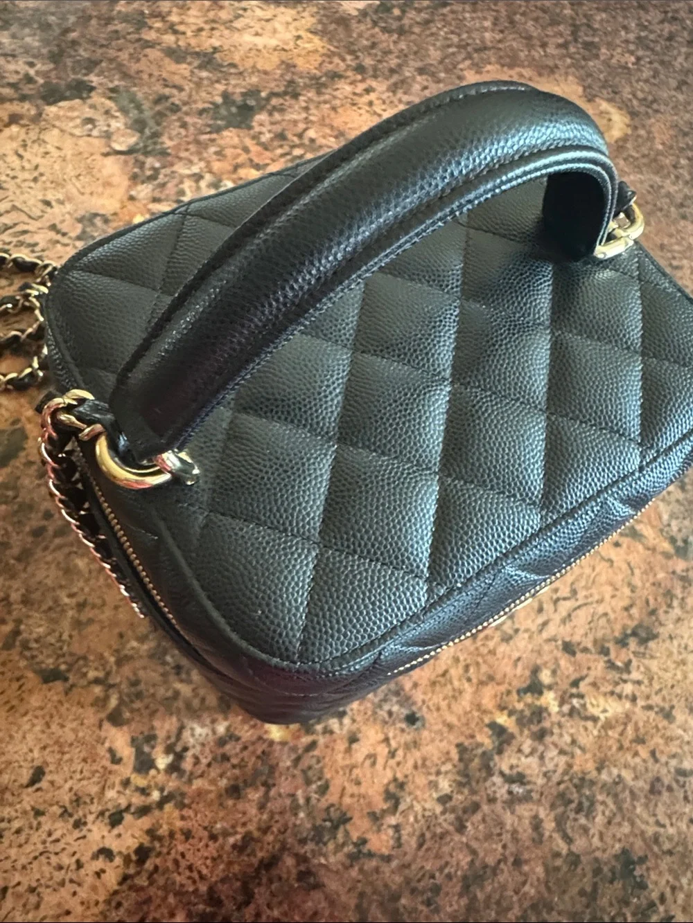 Chanel Small Top Handle Vanity Case